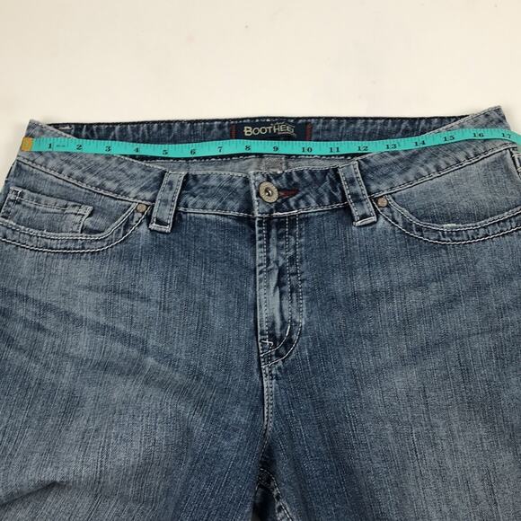 Bootheel Cropped Capri Jeans Size 32 - Picture 6 of 7